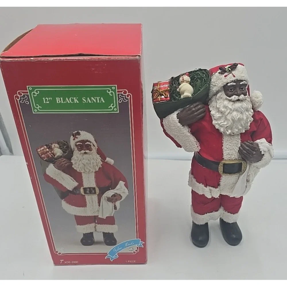 1990's TXDE Black Santa's Collection 12